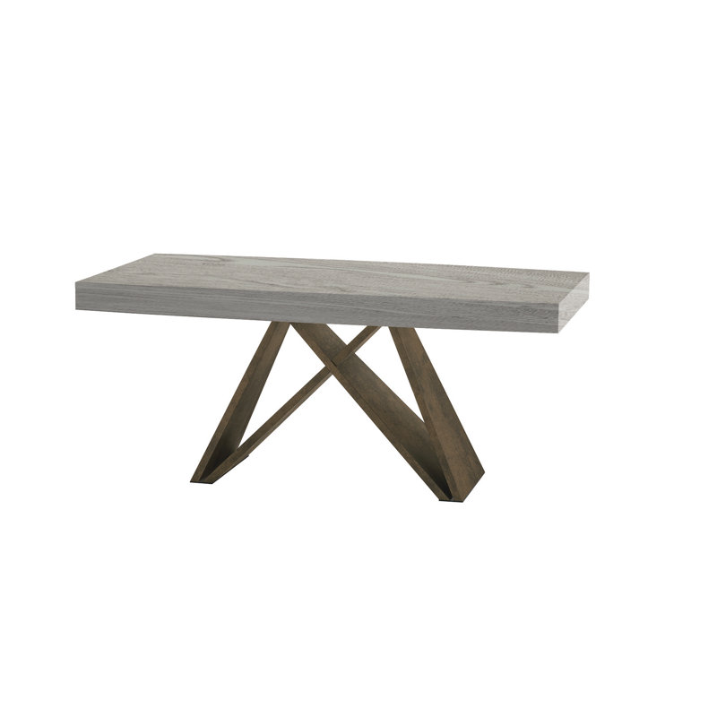 Ratchford Extendable Dining Table, Beaver, Bronze