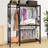 Versatile Multi-Functional Clothes Rack For Bedroom, Hallway, And More - Perfect For Hanging Clothes, Bags, And Towels