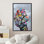 Toile imprimée: Graffiti Art Strong Fist Decor, 1P BlackFramedCanves