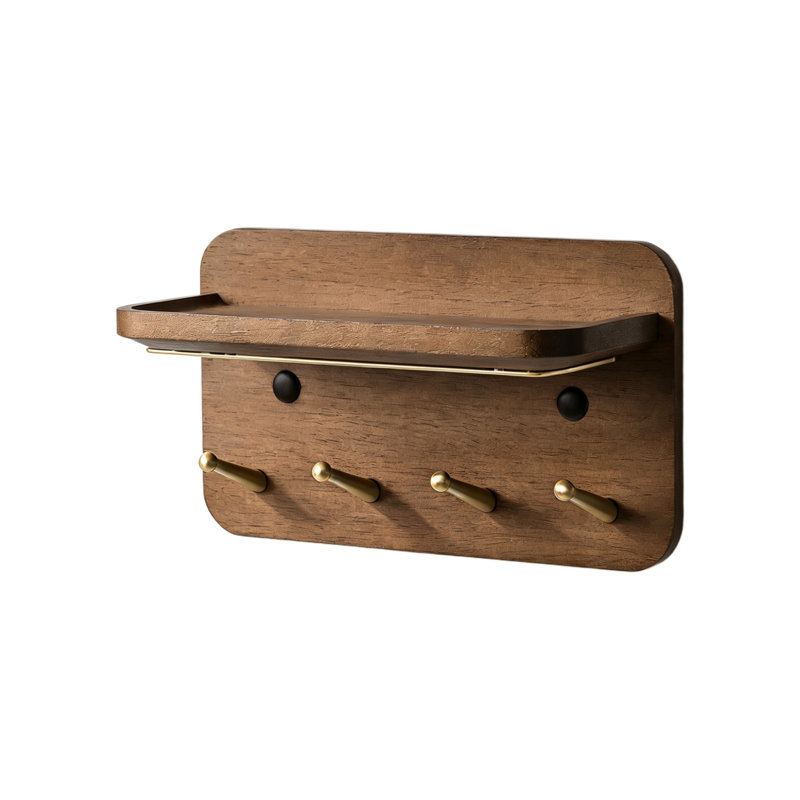 Solid Wood Wall Organizer