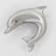 Ensemble de 2 petits boutons Dolphin (paire assortie)-39948753-126755980-104674703