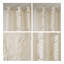 Rideau transparent à motif de feuilles de palmier (1 voilage)-793746213