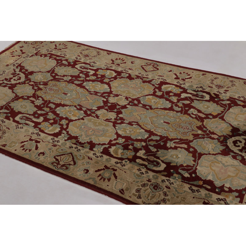 Antique One-of-a-Kind 4'0x7'5 Hand Knotted Area Rug