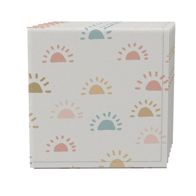 Square Cotton Twill Dining Linen Set