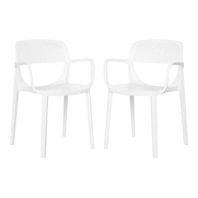Outdoor Stacking Dining Armchair by George Oliver