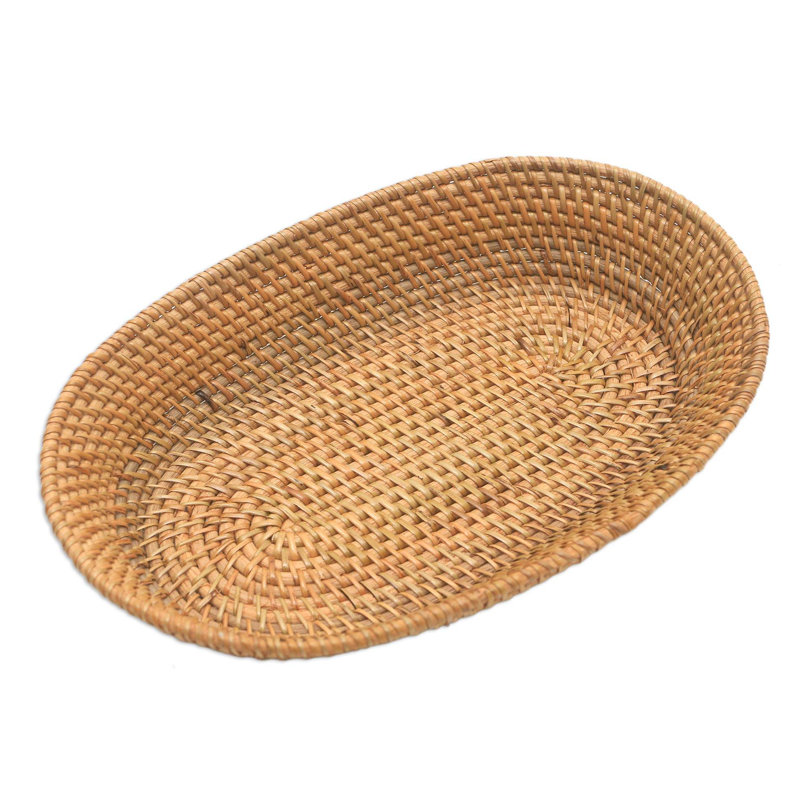 Panier en bois massif trawangan beauté