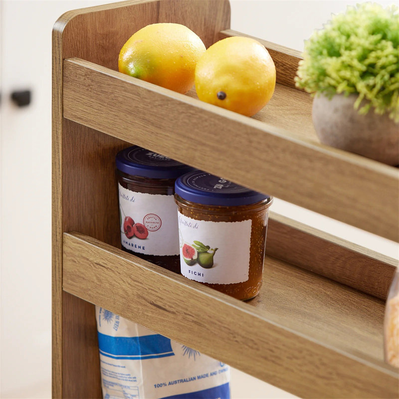 Wood Bar Cart