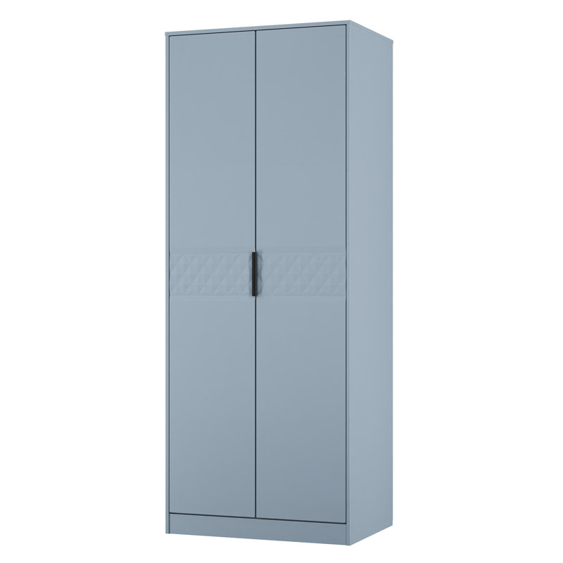Tarkio Double Wardrobe, Grey