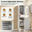 Freestanding Linen Cabinet-1785431397