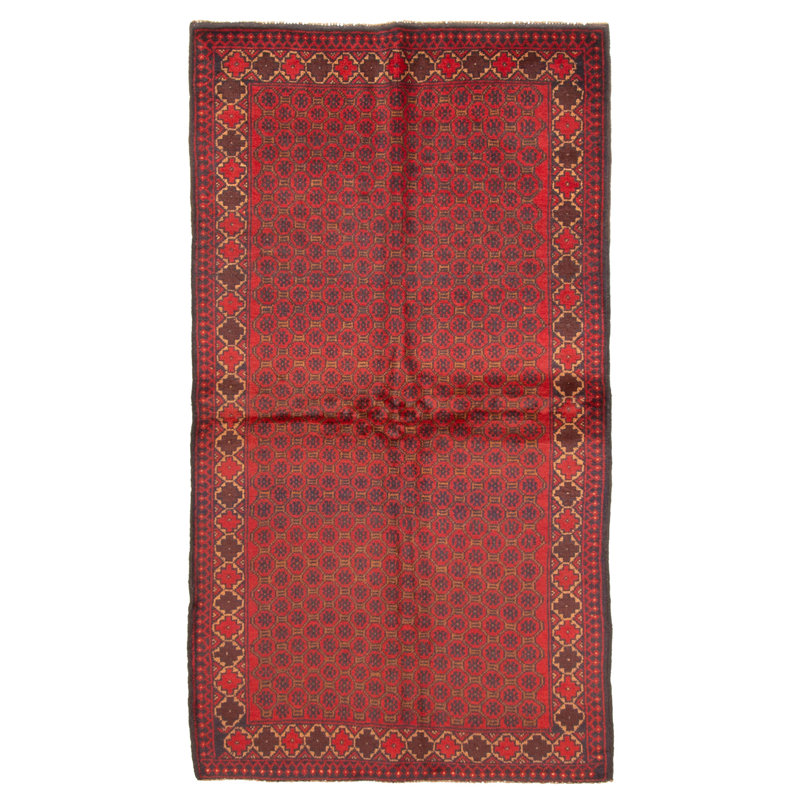 Rizbaft Red Rug 3'5" x 6'5"