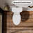 Los Flexi Extra Tall Toilet with Comfort Elongated Bowl, Ideal for Seniors & Tall Users-120276700