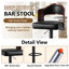 Tabourets de bar réglables à hauteur de comptoir avec repose-pieds (ensemble de 2)-338563245