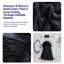 Ensemble de draps en molleton ultra doux Microplush - Simple, noir-117002904-117002901