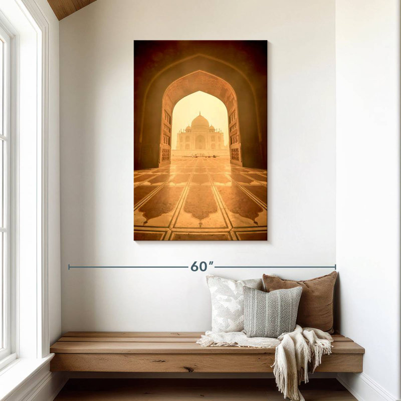 Adella Taj Mahal View, H 45 po x l 30 po