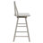 Abdoulaziz Swivel Solid Wood Counter Stool-197674177