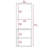Mila Bathroom Cabinet, Two Interior  Shelves, Two External Shelves, Single Door Cabinet -Smokey Oak-68223479