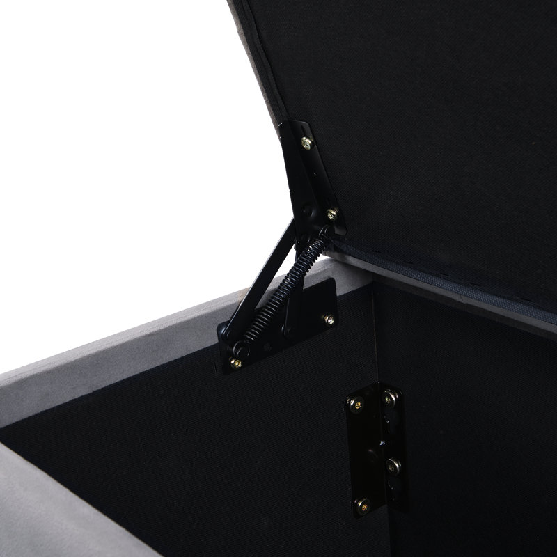 Boehme Velvet Upholstered Storage Bench