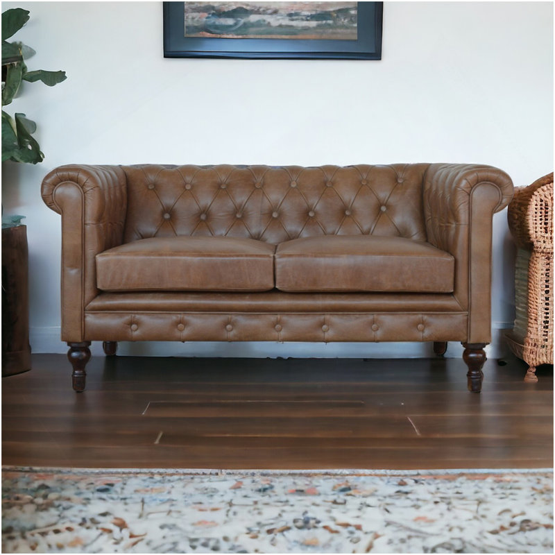 Bois chesterfield, brun foncé