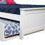 Lit plateforme en bois massif avec lit gigogne Boling par Harriet Bee-134855718-204829294