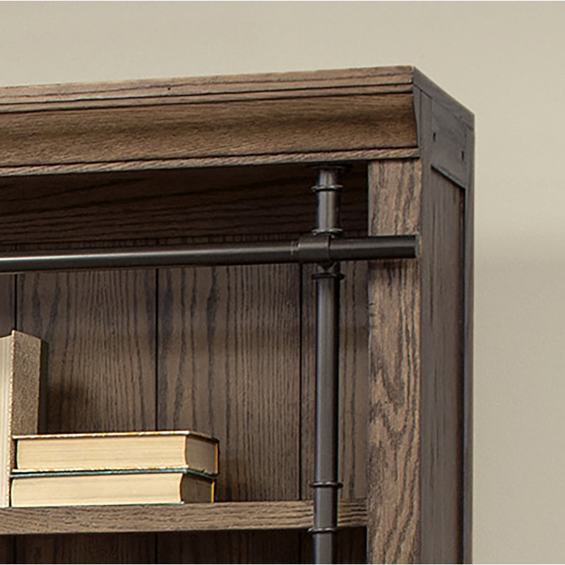 Lorna Bookcase with Ladder - Wooden Bookshelf
