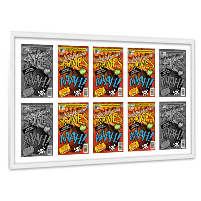 Wood Picture Frame with Mat