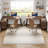 53" L Shaped Home Office Desk, Reversible Corner Computer Desk With 3 File Drawers And 2 Storage Shelves-1637002569