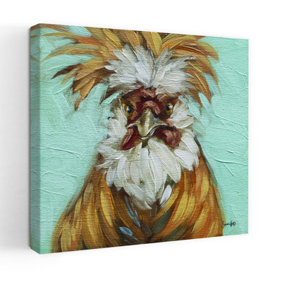 Contemporary Just A Cluck Away 2 With Chicken Farm Animal Art