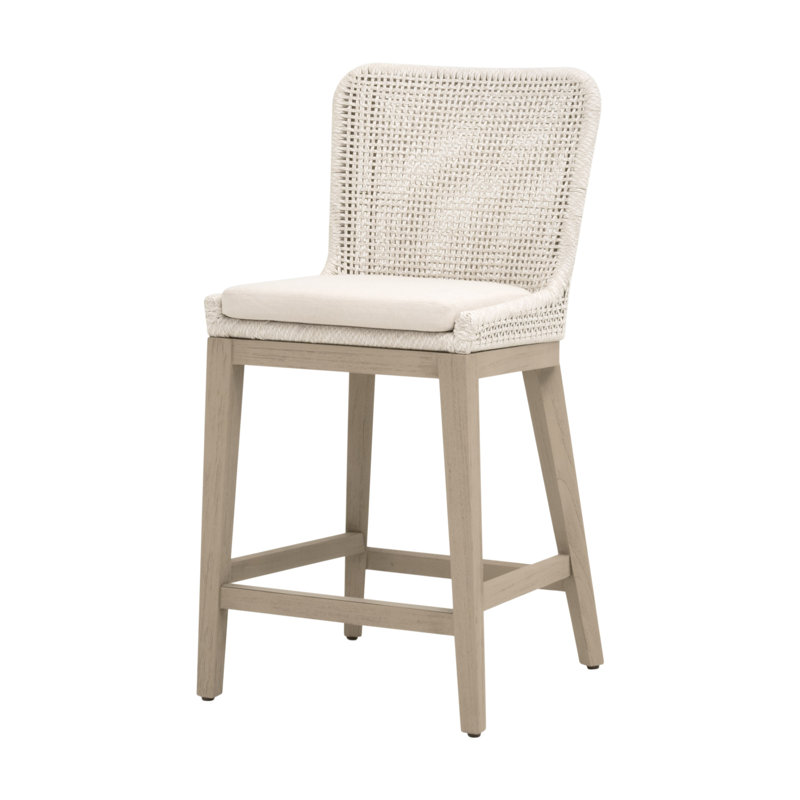 Tabouret de bar extérieur en maille