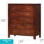 Commode 5 tiroirs Baer-1626127334
