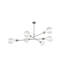 Aileen 6 - Light Sputnik Chandelier