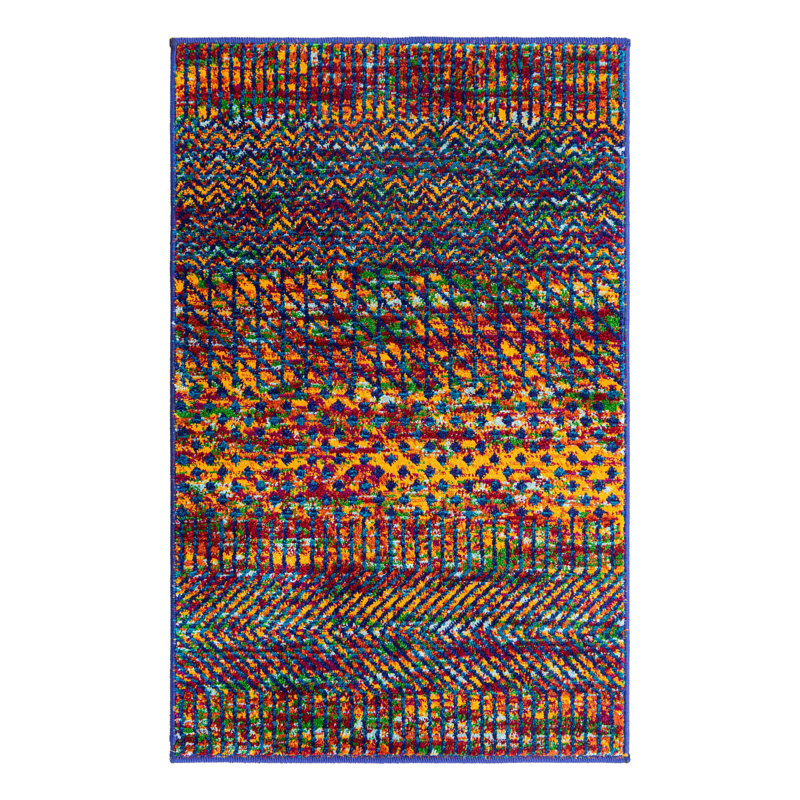 Aaliayah Striped Indoor Rug, Rectangle 2' x 3'
