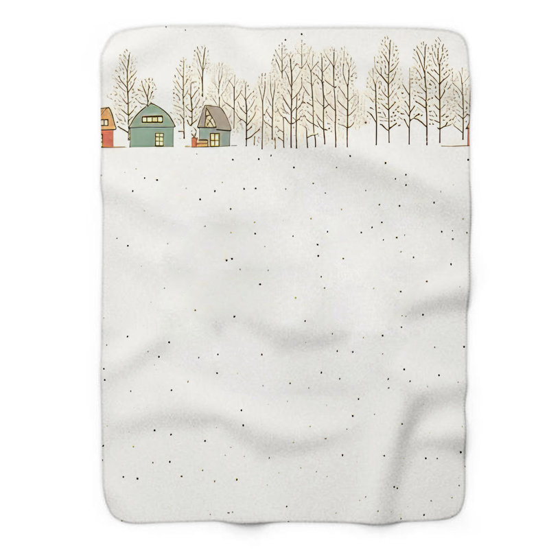 Cozy Frosty - couverture 1 pièce, Grand lit