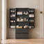 Armoire de cuisine moderne cannelée avec 2 grands tiroirs et 8 étagères à épices, organisateur de rangement autoportant pour salle de bain, salle à manger, bureau, entrée-1596920249