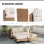 Ensemble de conversation modulaire 4 pièces avec coussins 4 pièces-1470987228