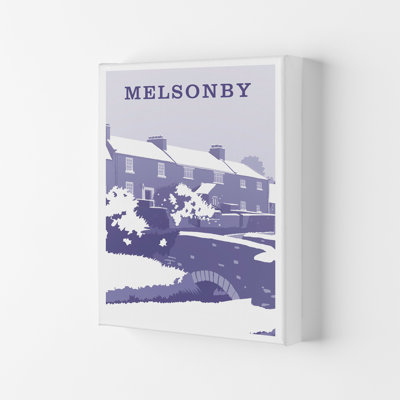 Melsonby (Snow) Portrait by Richard O'Neill - Print