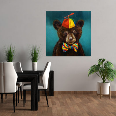 Bébé ours, art urbain contemporain
