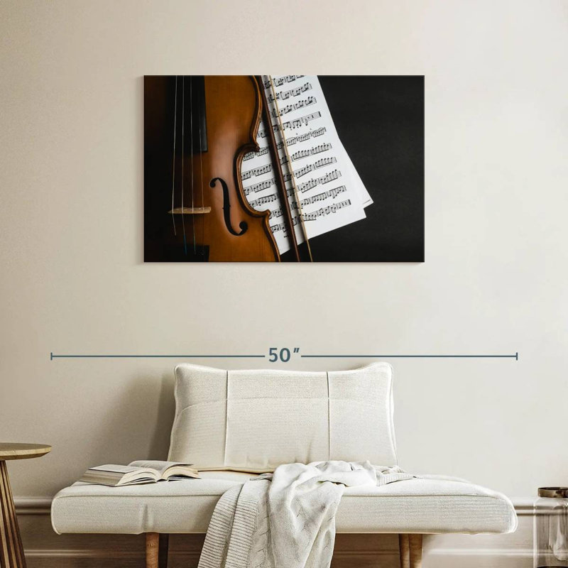 Violin Practice Sheets, 24" H x 36" W