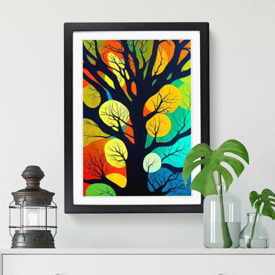 Tree Colours - Single Picture Frame Print