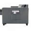Canapé-lit modulaire réversible en velours gris foncé 81,5 po avec méridienne de rangement et poche latérale-703259086