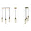 Derrickson 3 - Light Gold Cluster Pendant-1878515196