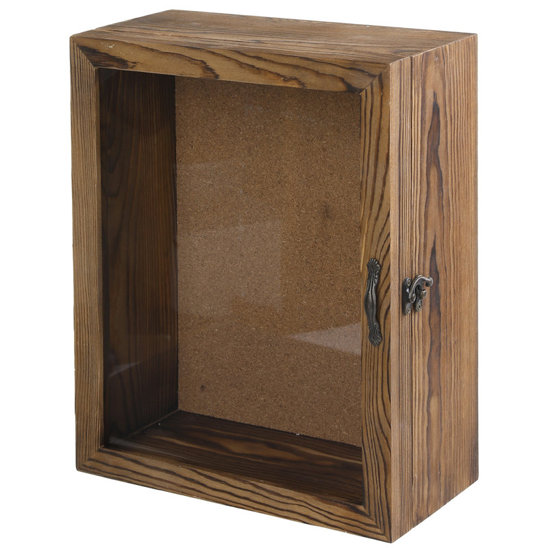 Beechmoor Solid Wood Shadow Box Picture Frame, Brown