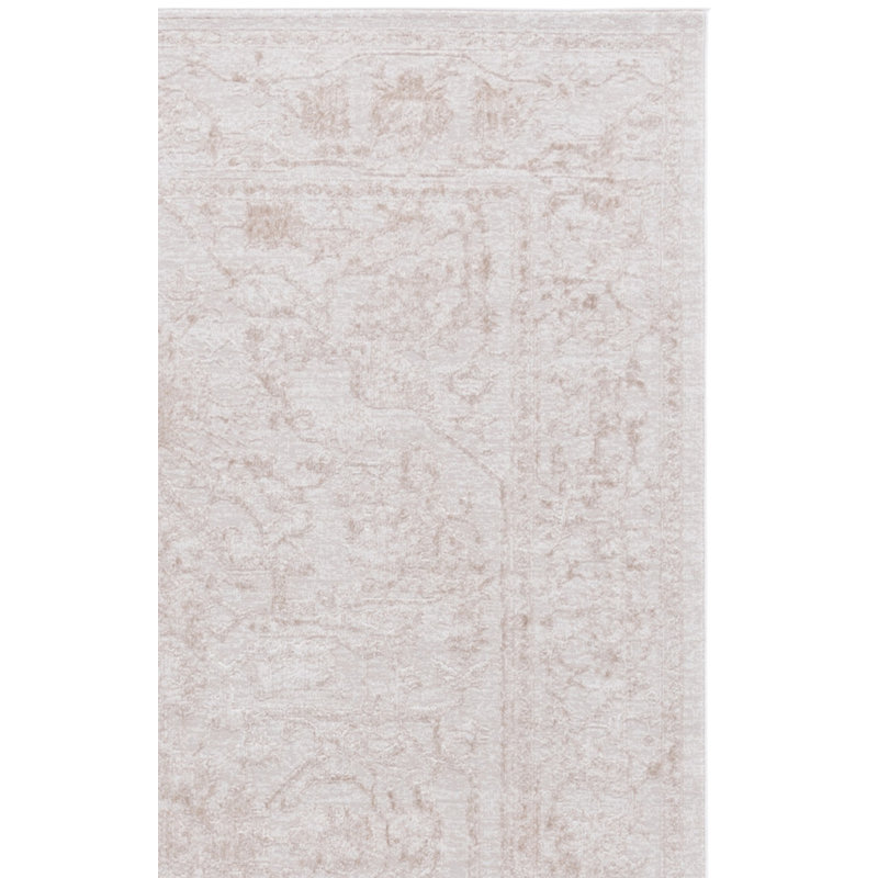 Tapis oriental crème / ivoire Calidia, Rectangle de 12 pi x 18 pi