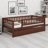 Daybed With Trundle And Fence Guardrails-1453241687-1453241686