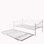 Lit de jour simple en métal avec couchette-1969052765