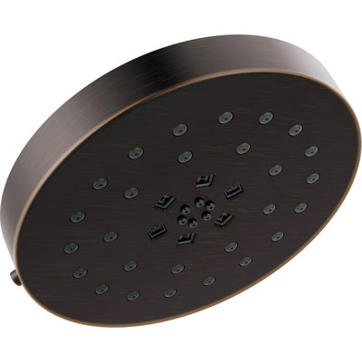 4-Setting Multi Function Fixed Shower Head with H2Okinetic Technology