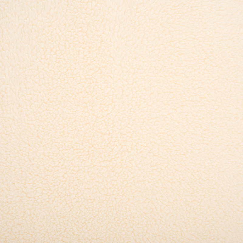 Andeana Upholstered Ottoman, Cream Boucle