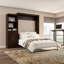 Lit et unité de rangement avec portes Arlex (89 W)-88513633-91638370