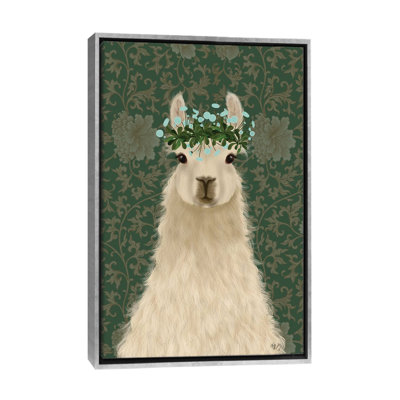 «Llama Bohemian 1» par Fab Funky - impression d'art graphique