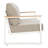 Welt Sofa Taupe & White