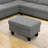 Ulanda 28.5'' Wide Rectangle Nailhead Trim Storage Ottoman-732883350